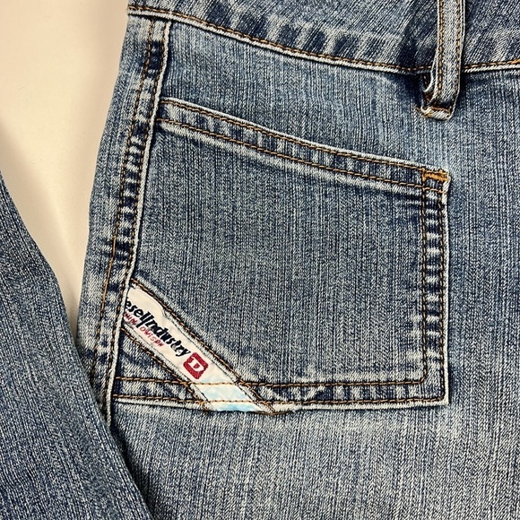 Diesel mid-rise  y2k straight leg denim jeans size 28 - Picture 6 of 13